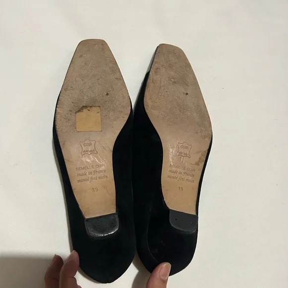 Susan van der Linde square toe flats - Picture 10 of 12